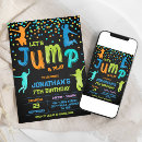 Search for bounce birthday invitations Jump and play