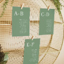 Search for alphabetical wedding seating charts Elegant