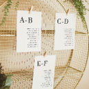 Search for alphabetical wedding seating charts Elegant