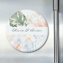 Search for tropical wedding magnets Watercolor