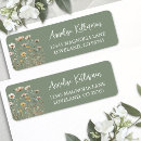 Search for outdoor wedding return address labels For her