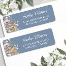 Search for spring garden blooms return address labels For her