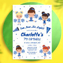 Search for cheerleader birthday invitations Girls birthday party