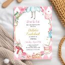 Search for mad hatter tea party invitations Through the looking glass