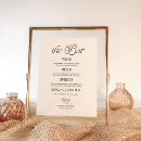 Search for cocktail menus Black and white