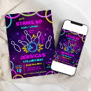 Search for cosmic bowling invitations For kids