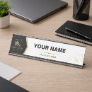 Search for black and gold name plates Real estate agent