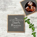 Search for family reunion coasters Typography