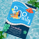 Search for pool bridal shower invitations Summer
