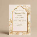 Search for champagne engagement party invitations Floral