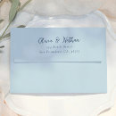 Search for light blue envelopes Return address