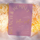 Search for purple bubble invitations Modern