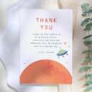 Search for space thank you cards Astronaut