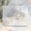Search for engagement photo guest books Black and white