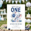 Search for berry sweet one birthday invitations Blueberry