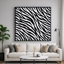 Search for zebra posters White