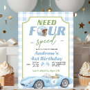 Search for need for speed birthday invitations Girl