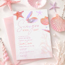 Search for purple glitter baby shower invitations Ocean