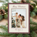 Search for burgundy christmas cards Stripes