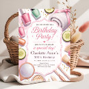 Search for spa invitations Girls spa party