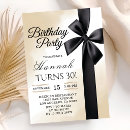 Search for luxury birthday invitations Chic
