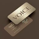 Search for vocalist business cards Songwriter