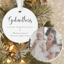 Search for christening christmas tree decorations Godparents