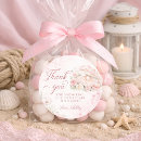 Search for pink seashell stickers Baby girl