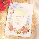 Search for summer baby girl shower invitations Retro