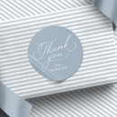 Search for baby shower classic stickers Thank you
