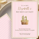 Search for 81st birthday invitations For her