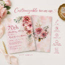Search for luncheon birthday invitations Watercolor flowers