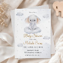 Search for stylish white elephant invitations Greenery eucalyptus