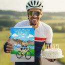Search for bicycle birthday cards Cyclist