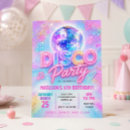 Search for glow birthday invitations Disco ball