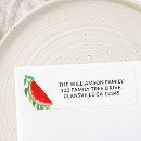 Search for rustic family return address labels Watercolor