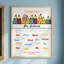 Search for thank you teacher posters Appreciation