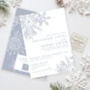 Search for snowflake wedding invitations Elegant