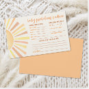 Search for baby shower and prediction advice cards Mother to be