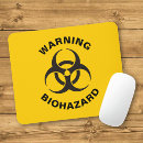 Search for biohazard mousepads Danger