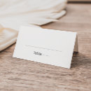 Search for name setting wedding place cards For her