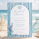Search for coastal bridal shower invitations Arch