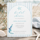 Search for starfish bridal shower invitations Shells