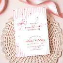 Search for sweetheart birthday invitations Baby girl birthday