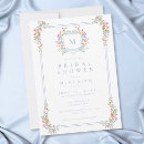 Search for wildflowers bridal shower invitations Botanical