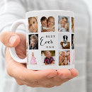 Search for best daddy in the world mugs Black and white