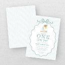 Search for teal 1st birthday invitations Whimsical