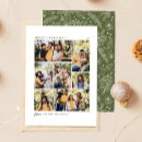 Search for green christmas cards Photo collage