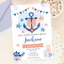 Search for sailor boy birthday invitations Coastal