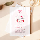 Search for little sweetheart baby shower invitations Girly cute